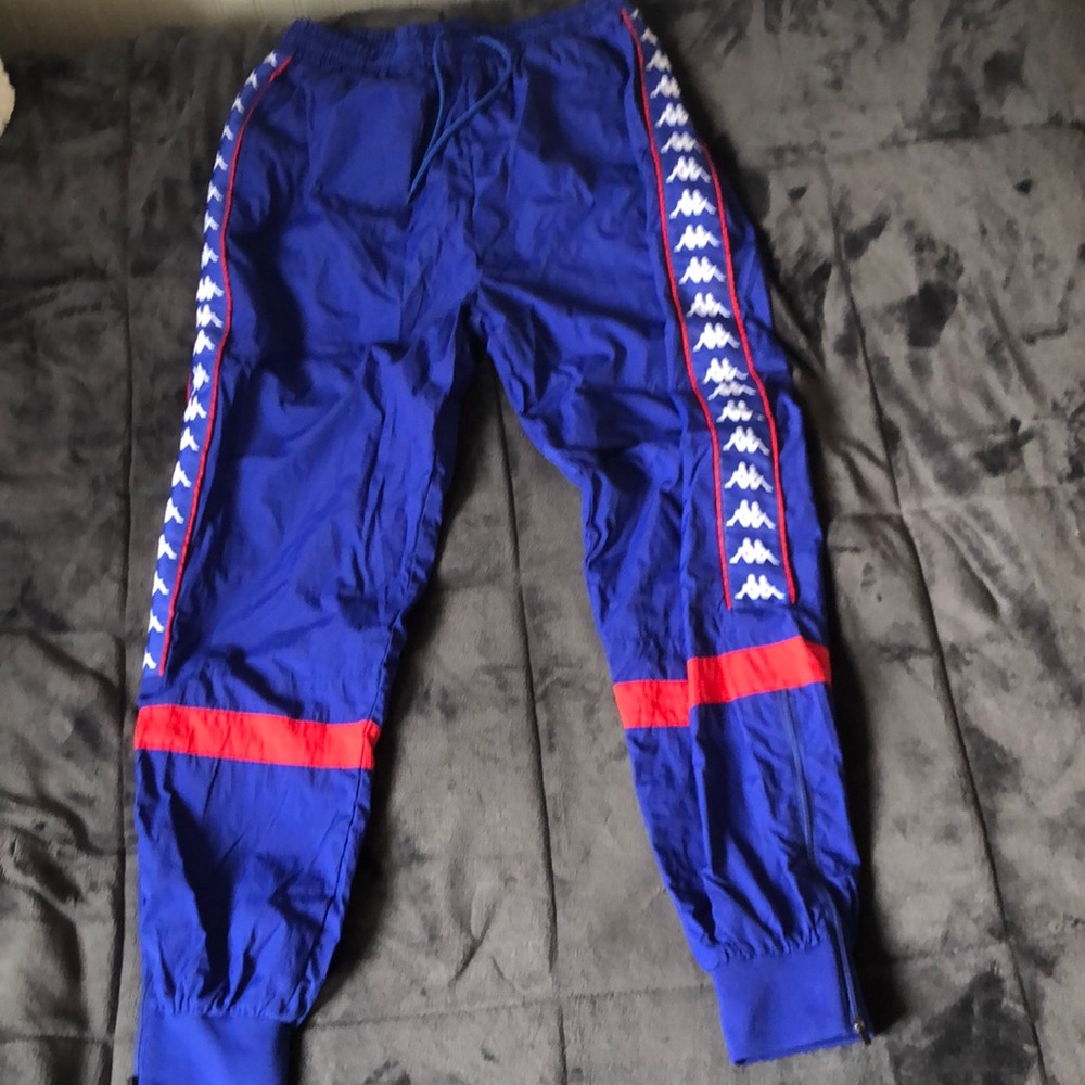 Bue Kappa track pants w/orange trim (brand new)